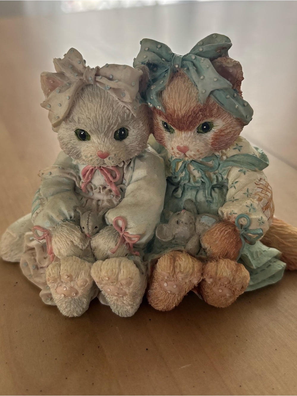Vintage. 1992 Calico Kittens “We’re A Purr-fect Pair”  Priscilla Hillman Enesco